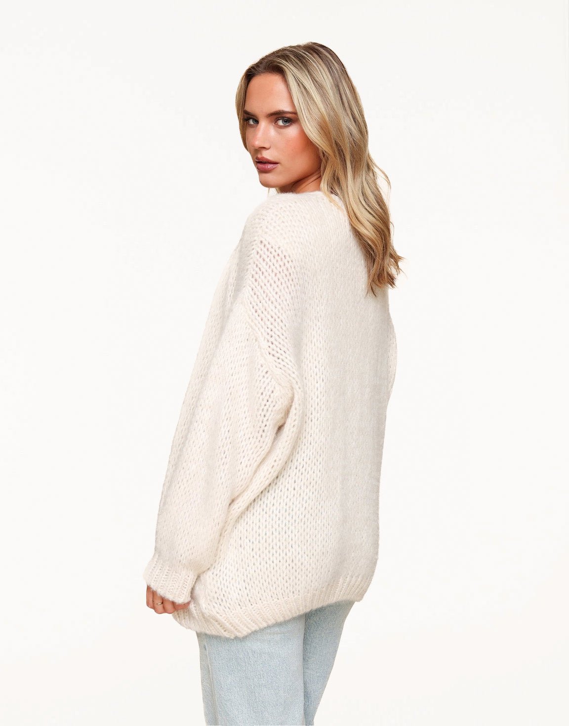 Cream Woolen - Vest