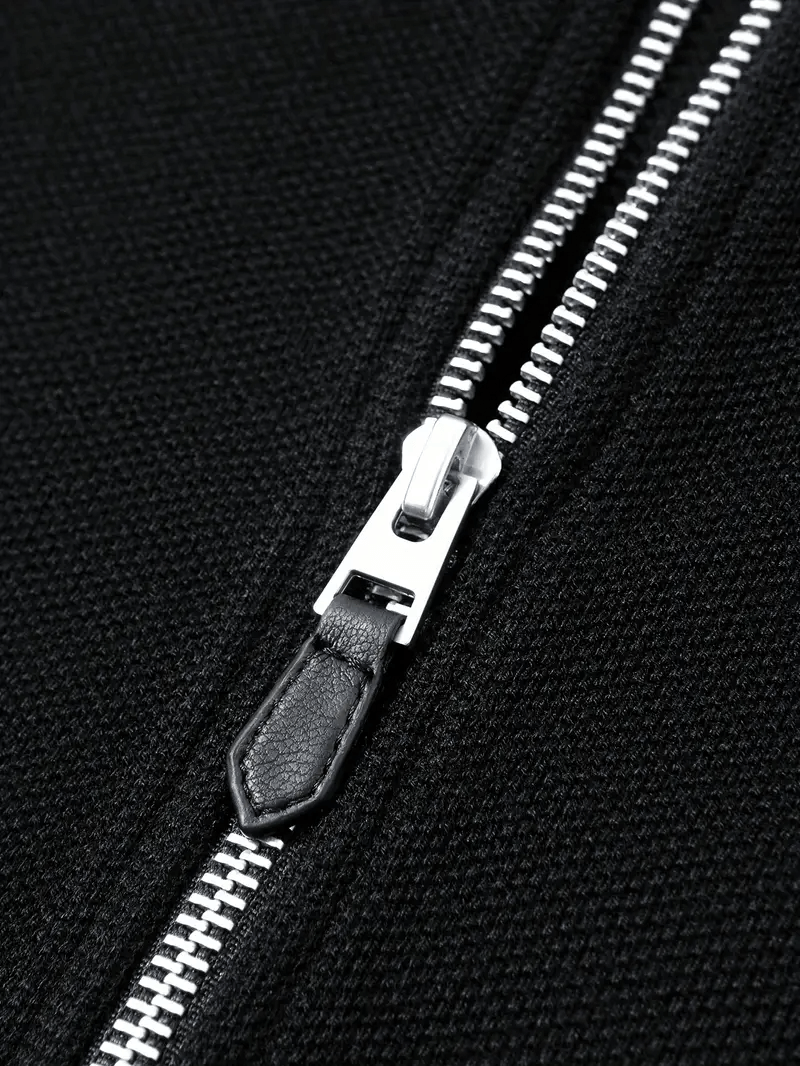 Classic Black Knitted Sleeveless Vest