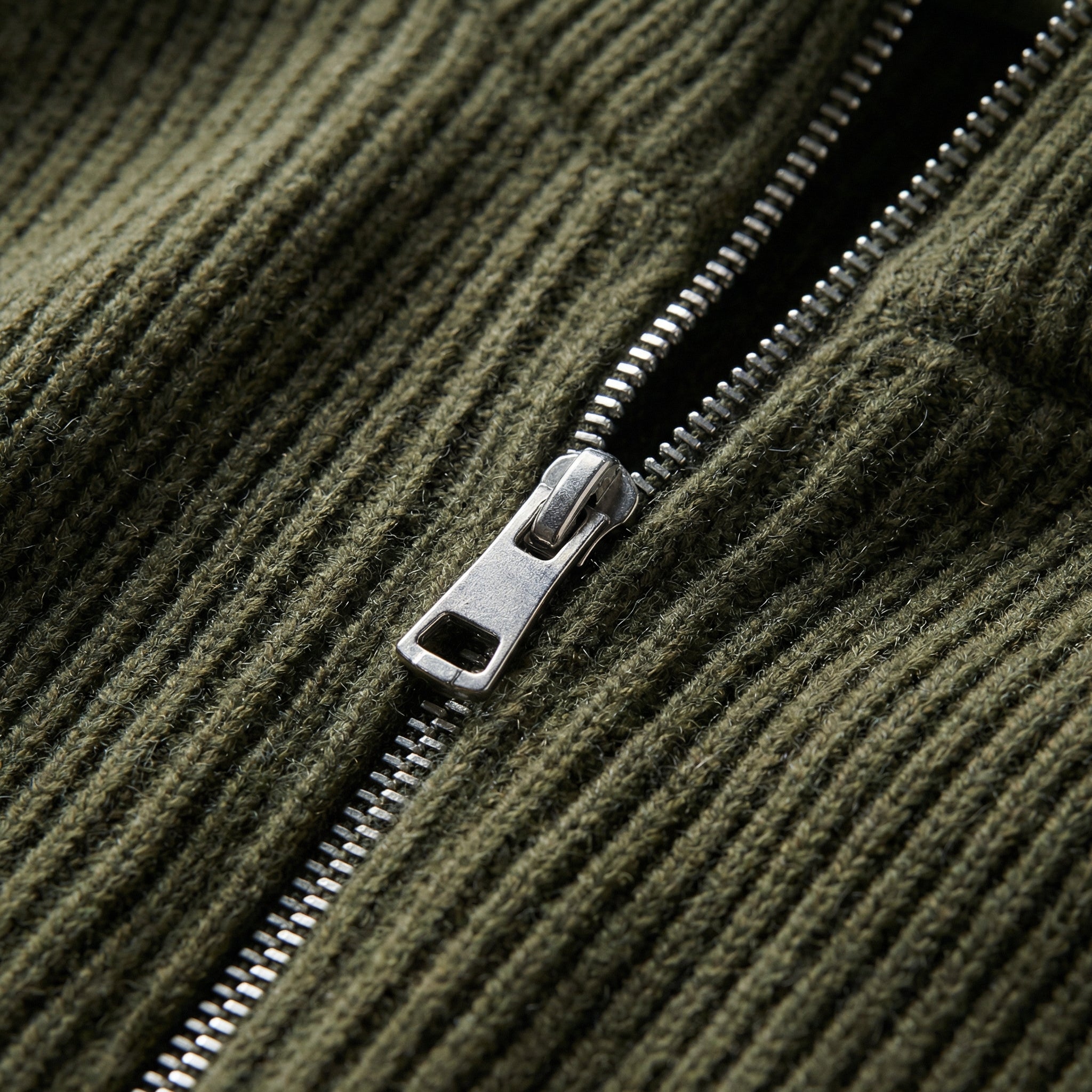 Santorini Zipper Vest Jacket - Green