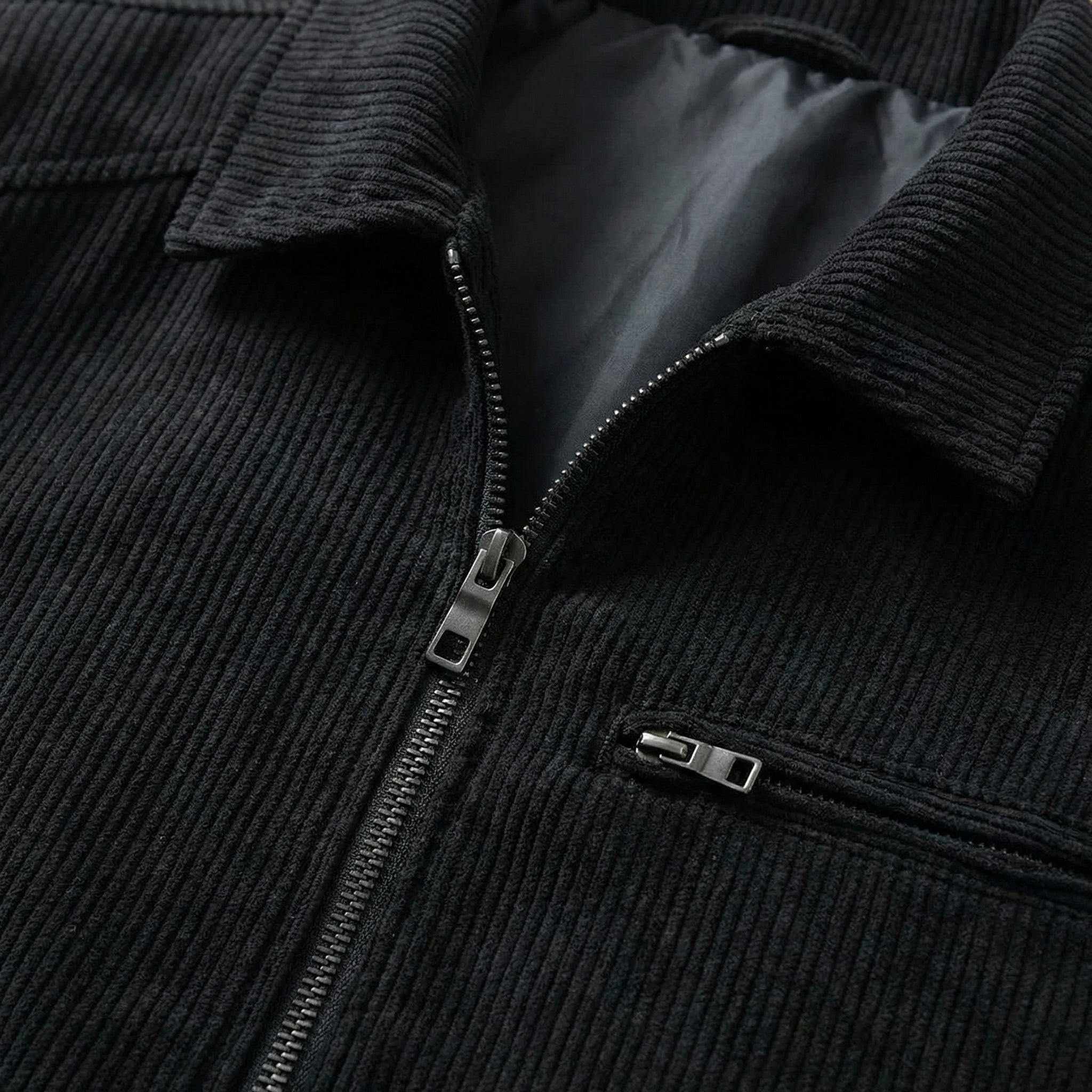 Men's Corduroy Jacket - Black
