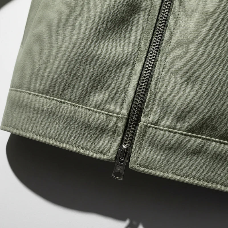 Lightweight Twill Jacket for Men Regular Fit