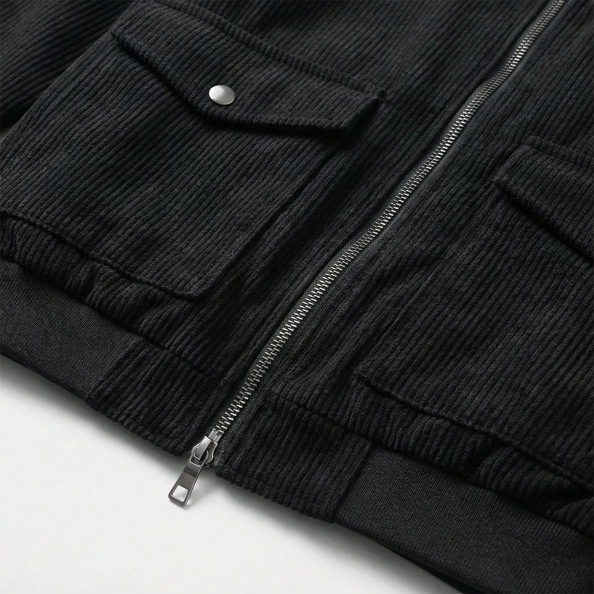 Men's Corduroy Jacket - Black