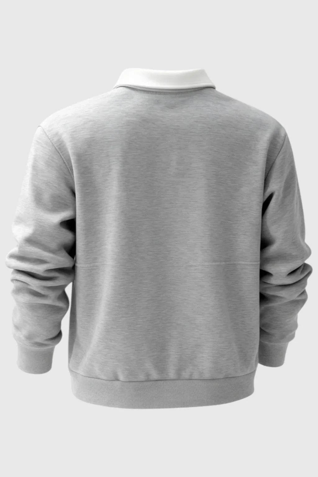 Men's Sweatshirt | Comfortable Casual Pullover for Men Neck – Gray Col