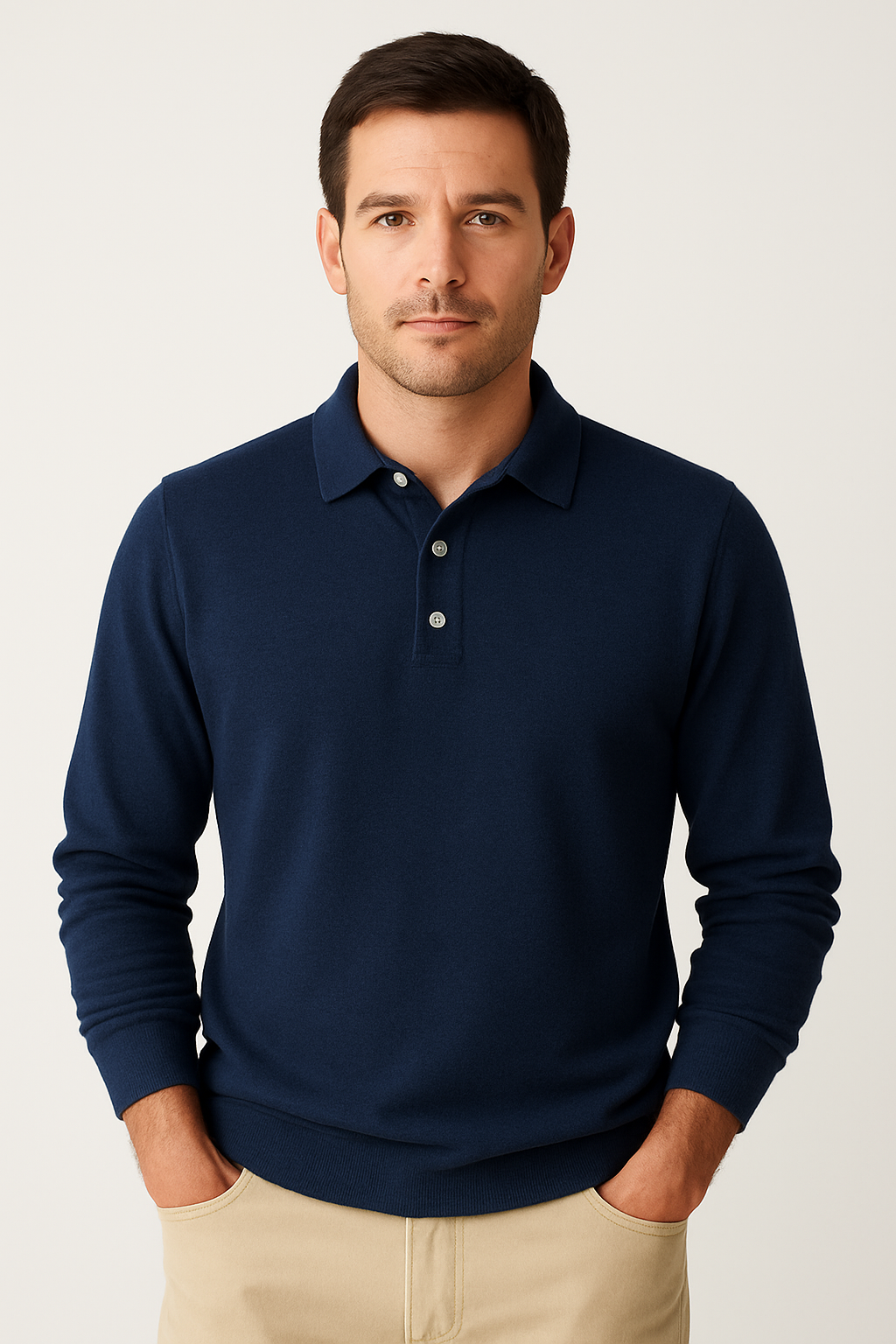 Long Sleeve Polo
