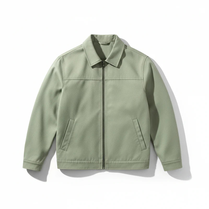 Lightweight Twill Jacket for Men Regular Fit