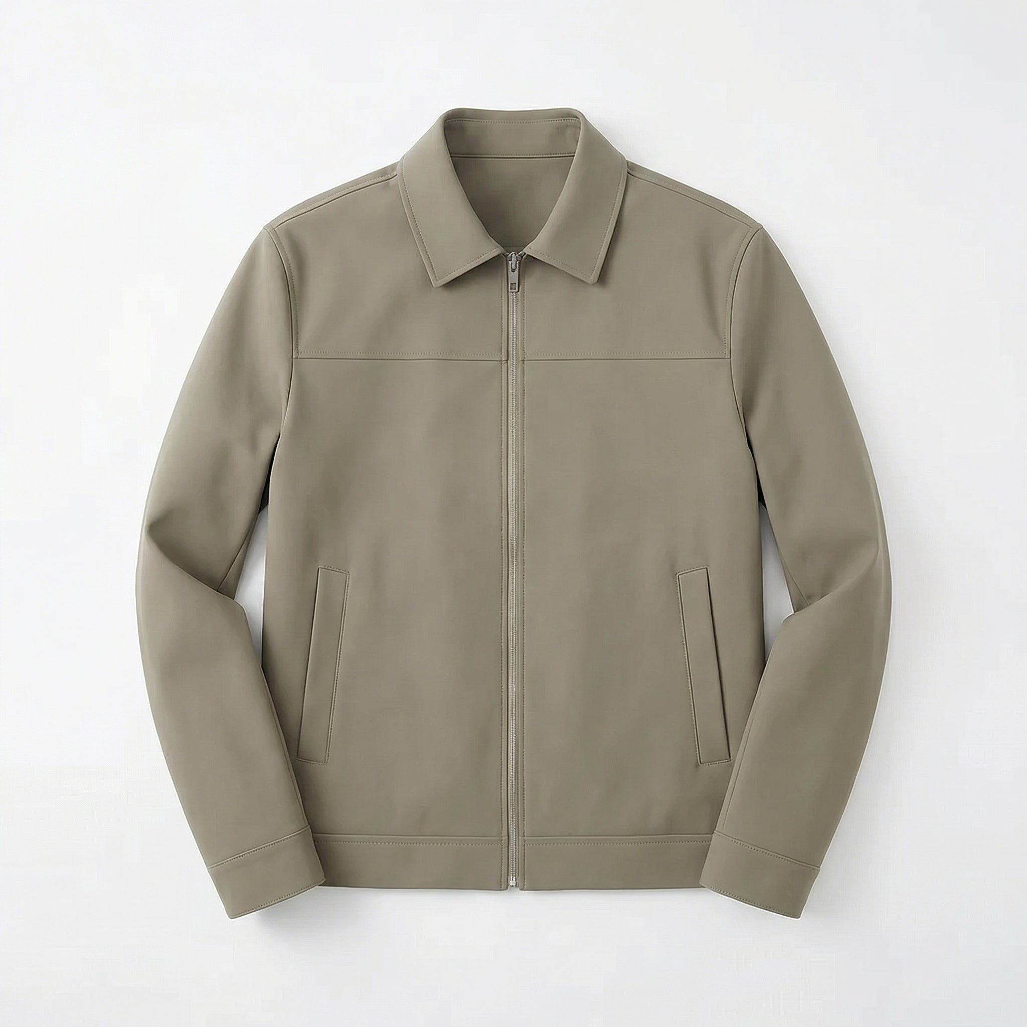 Khaki Casual Jacket