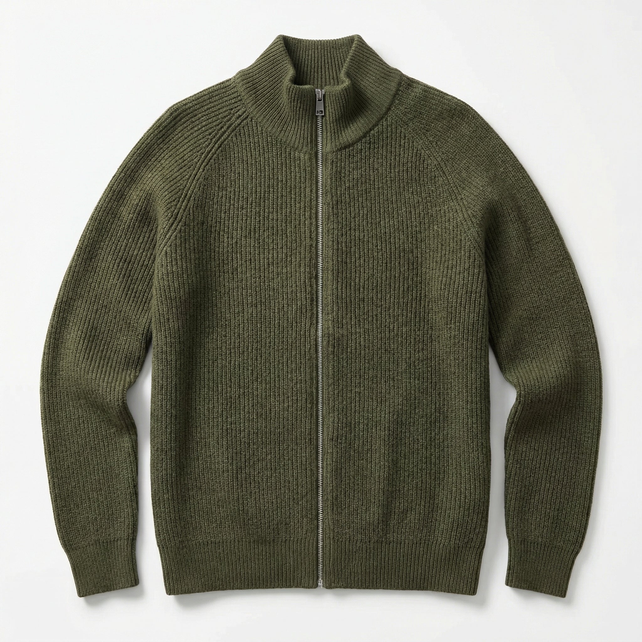 Santorini Zipper Vest Jacket - Green