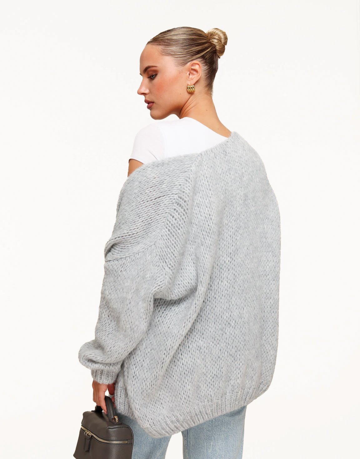 Light Gray Wool - Vest