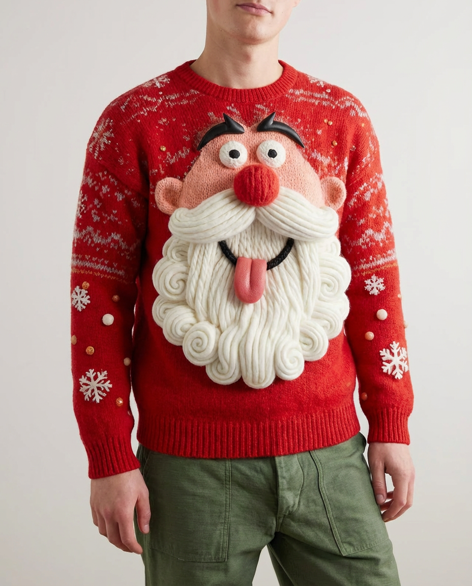 Don't Be Too Serious Crewneck Sweater