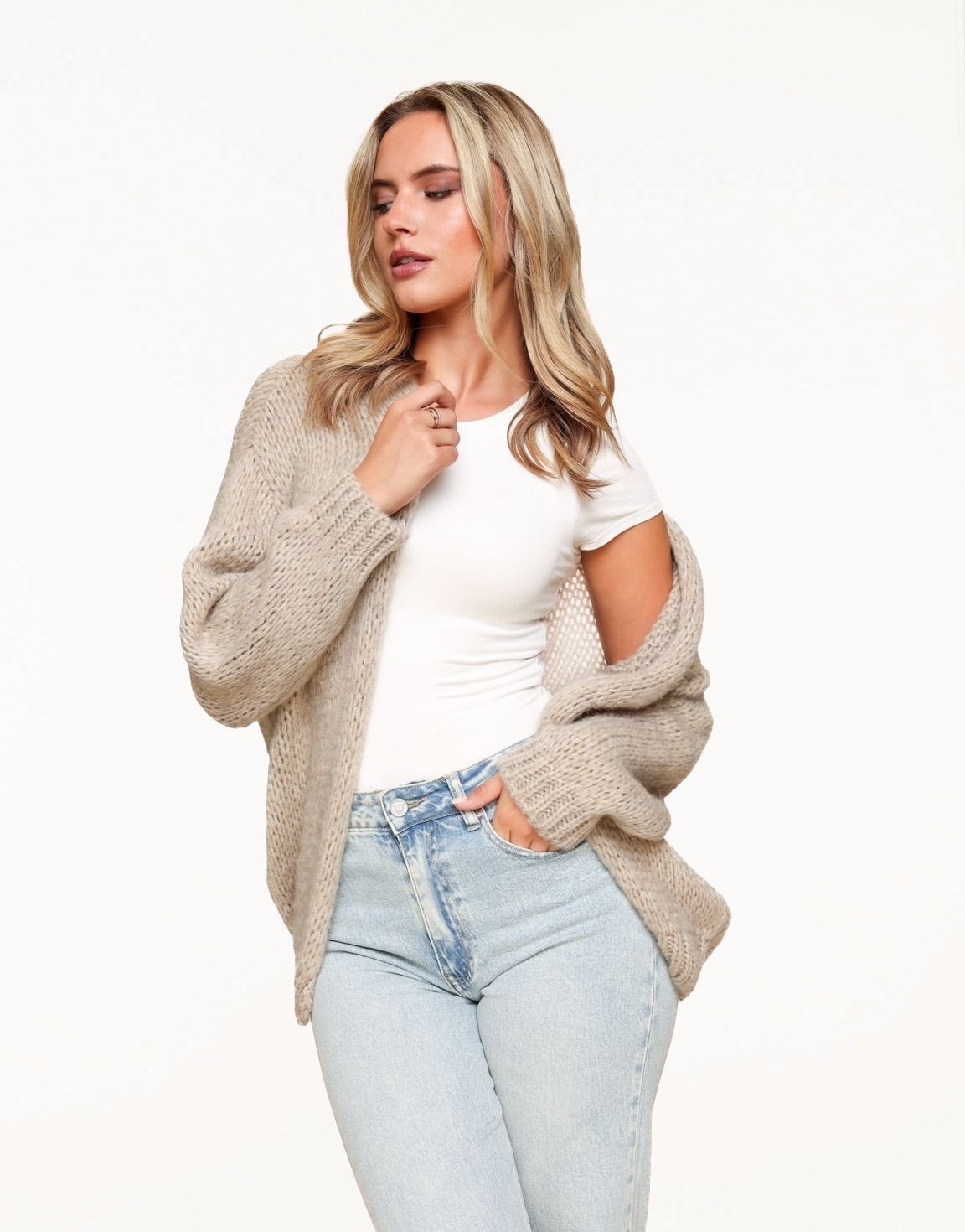 Taupe Wool - Vest