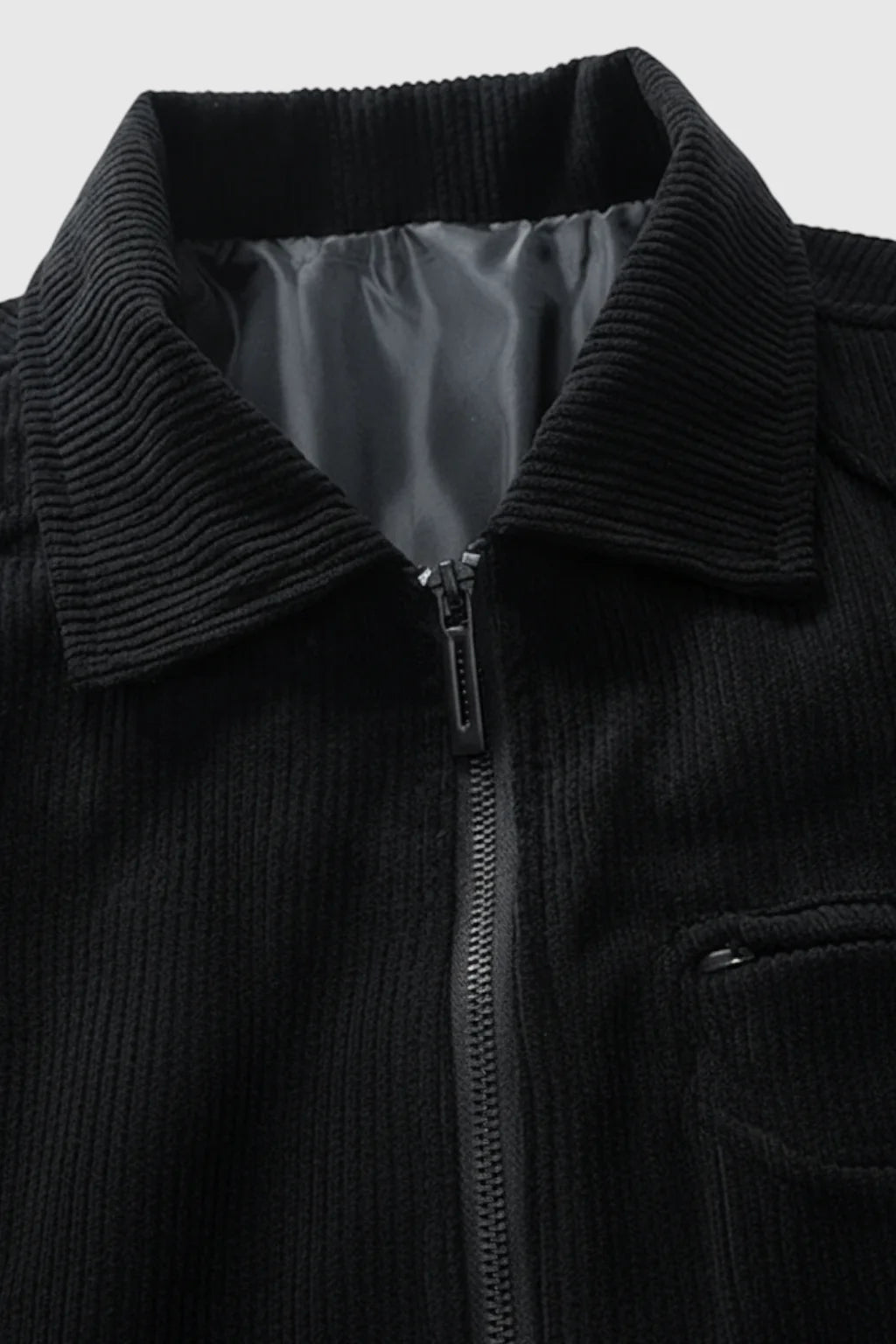 Men's Corduroy Jacket - Black
