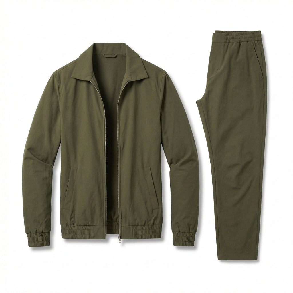 Olive Dynasty Tech Suit