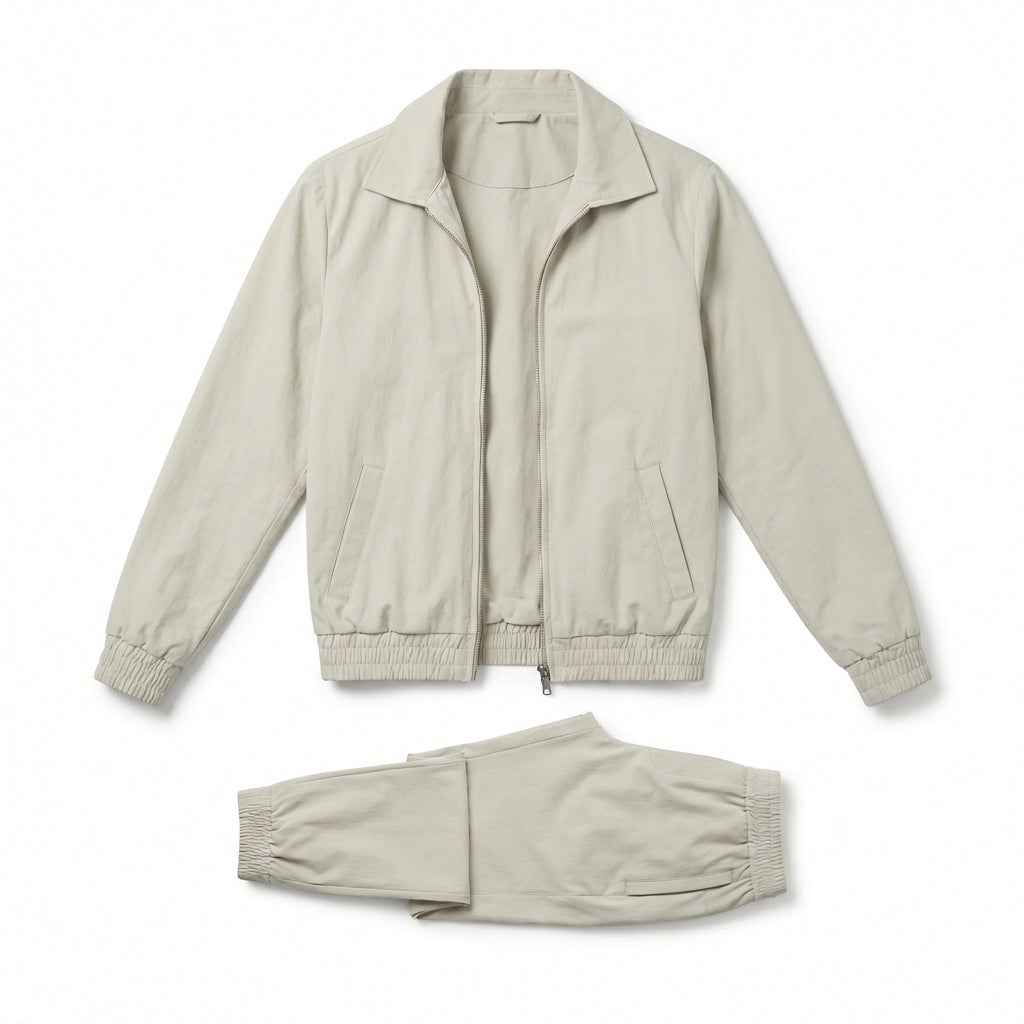 Silver Mist Tech Suit