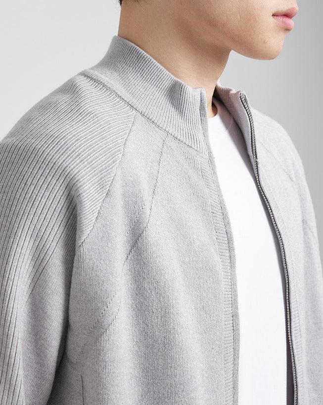 Spliced Pit Texture Knit