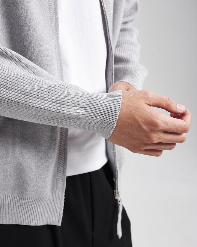 Spliced Pit Texture Knit