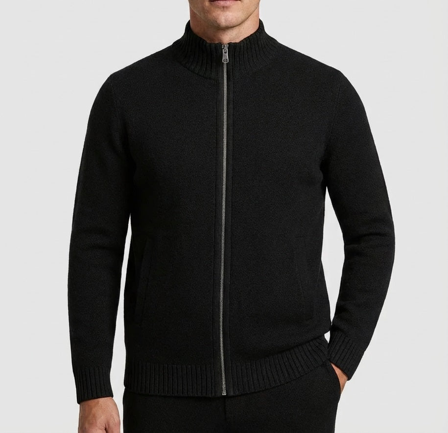 Milan Full-Zip Everyday Winter Vest - Black