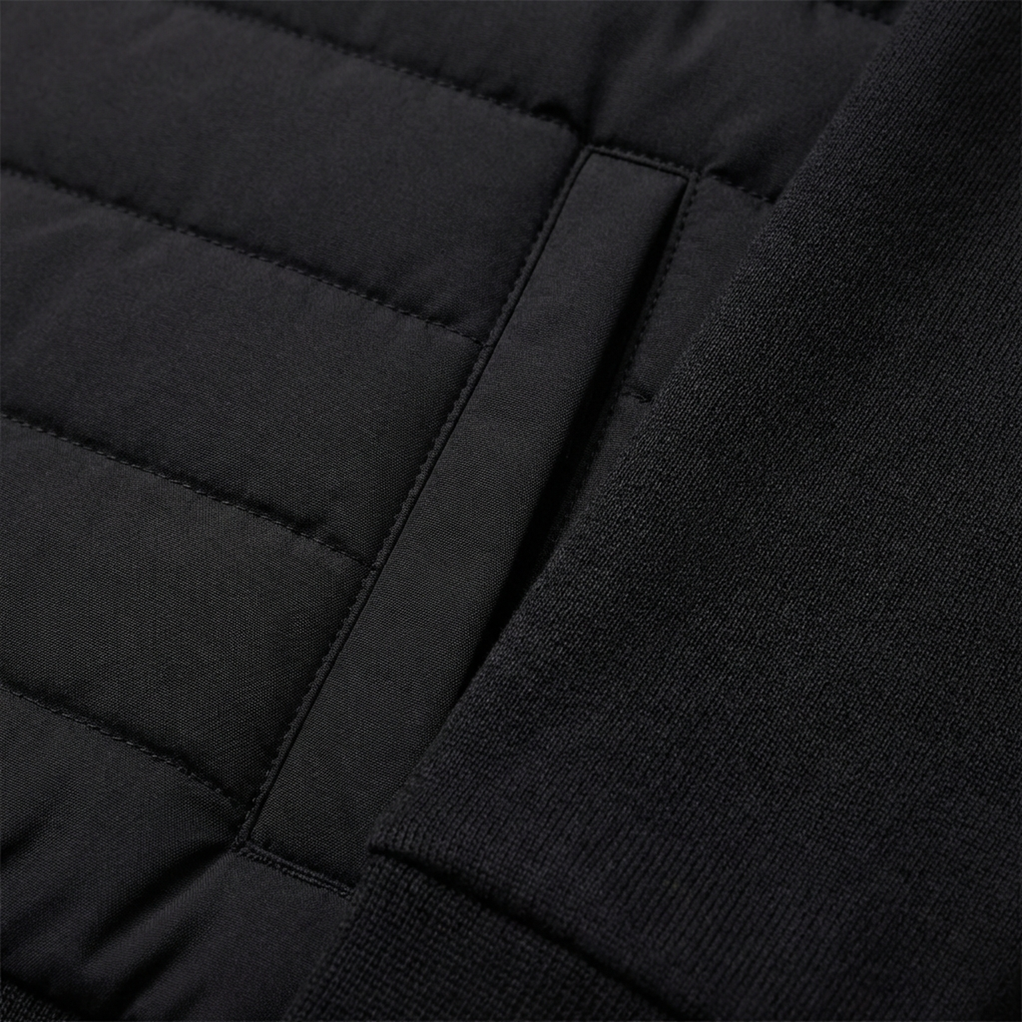Modern Insulated Winter Jacket  Black