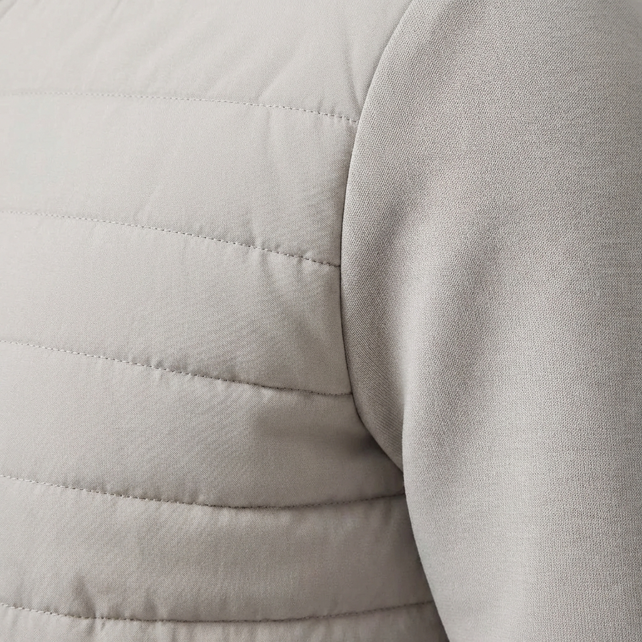 Modern Insulated Winter Jacket - Gray