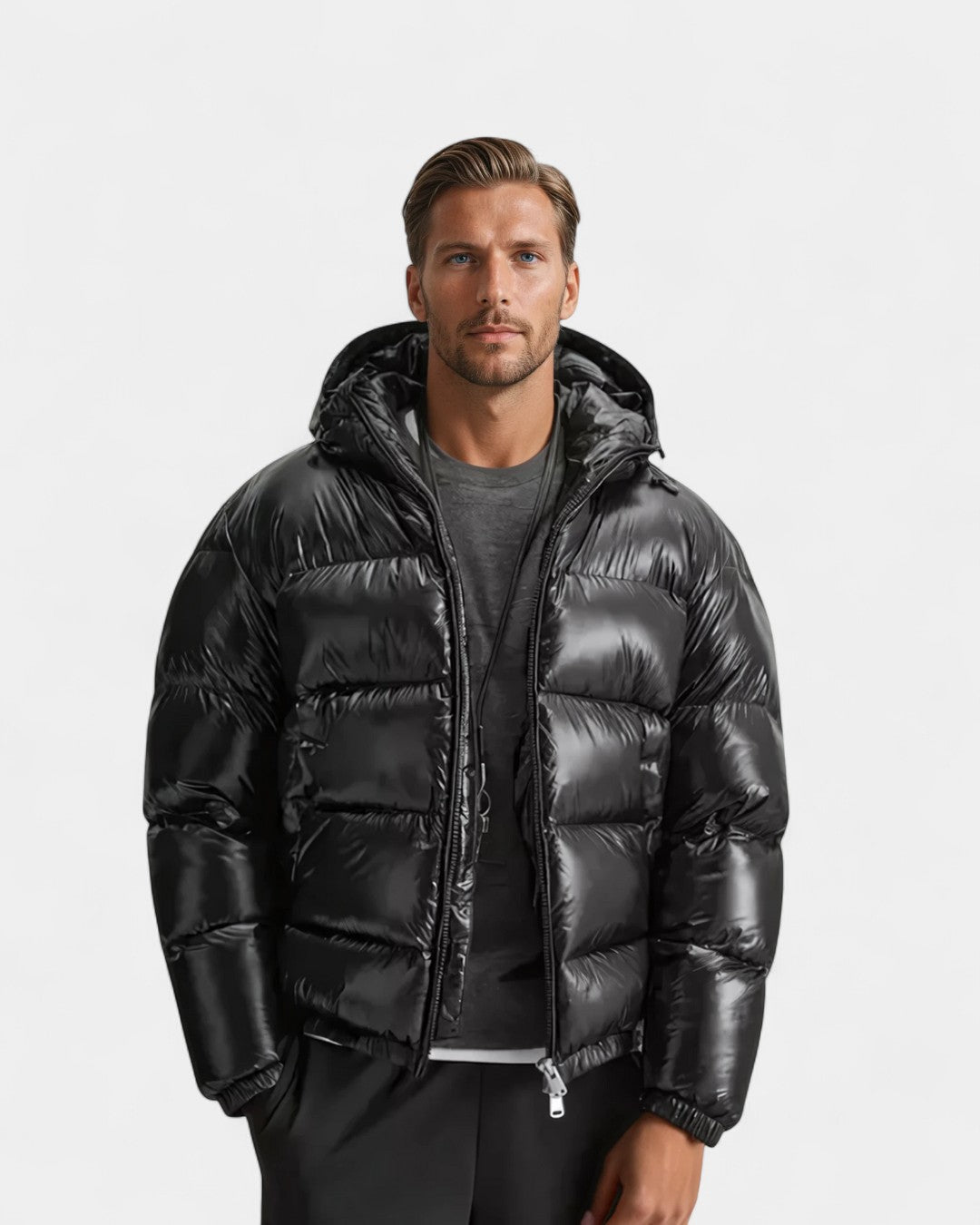 Montreux Featherlight Down Puffer Jacket - Black