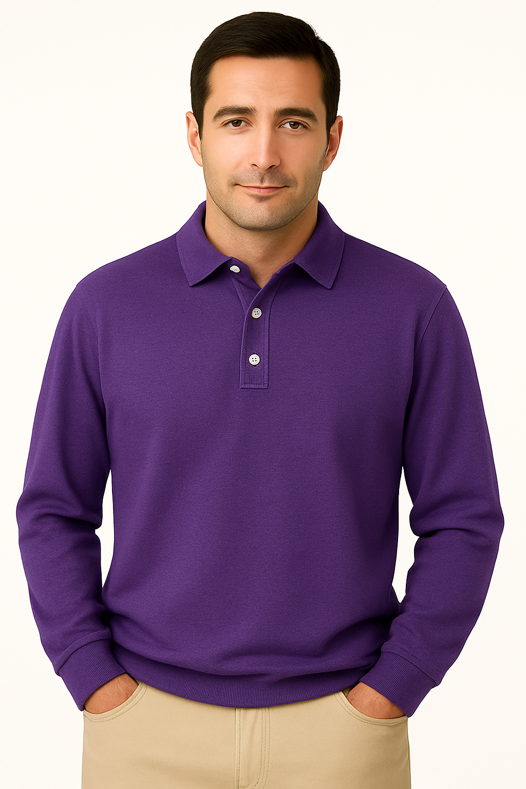 Long Sleeve Polo
