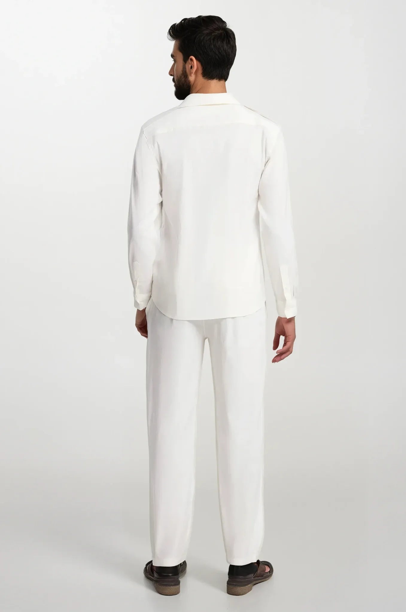 Porcelain Trouser Linen