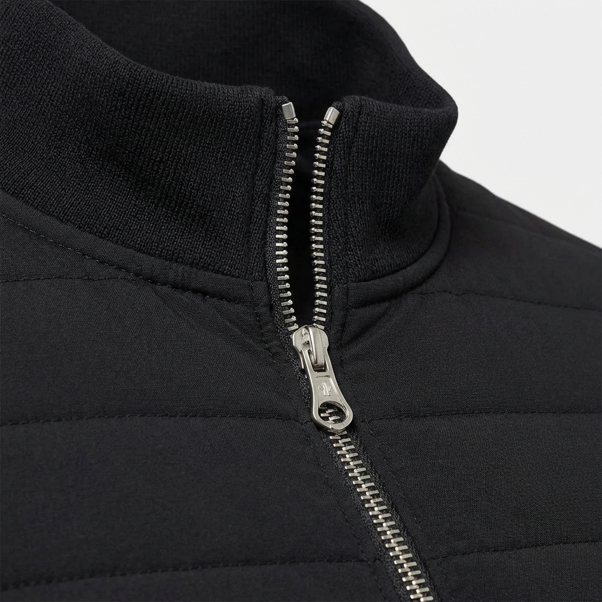 Modern Insulated Winter Jacket  Black