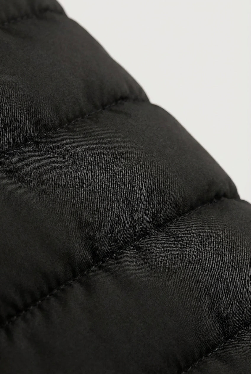 Premium Men's Black Puffer Vest