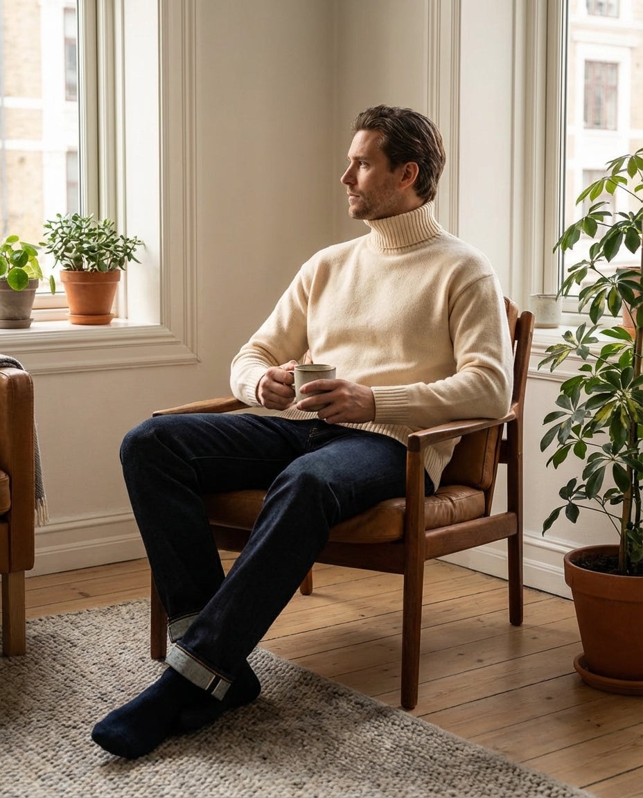 Marceau Textured Lightweight Knit Pullover - Beige