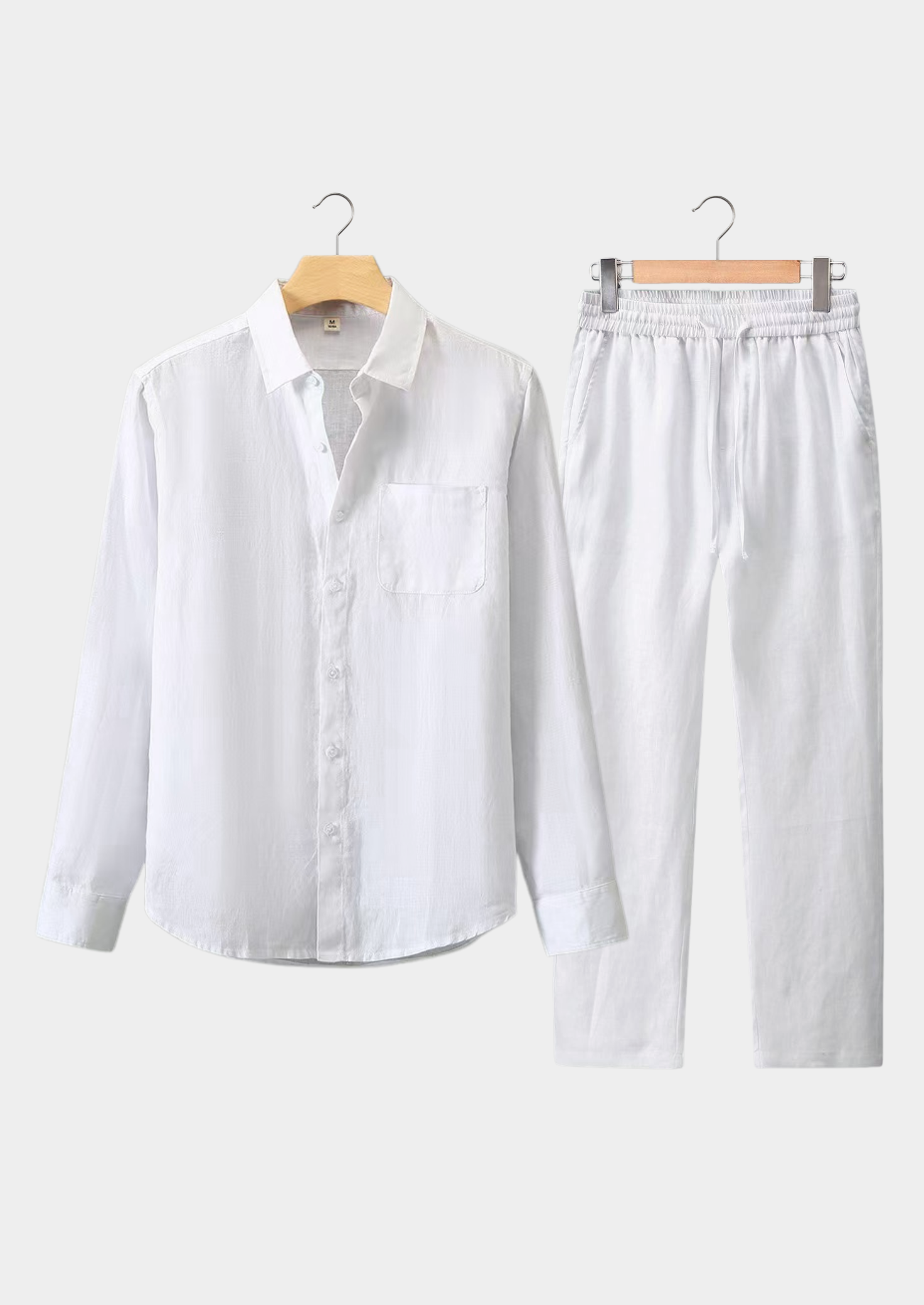 MONACO WHITE LONGSLEEVE SUMMER SET