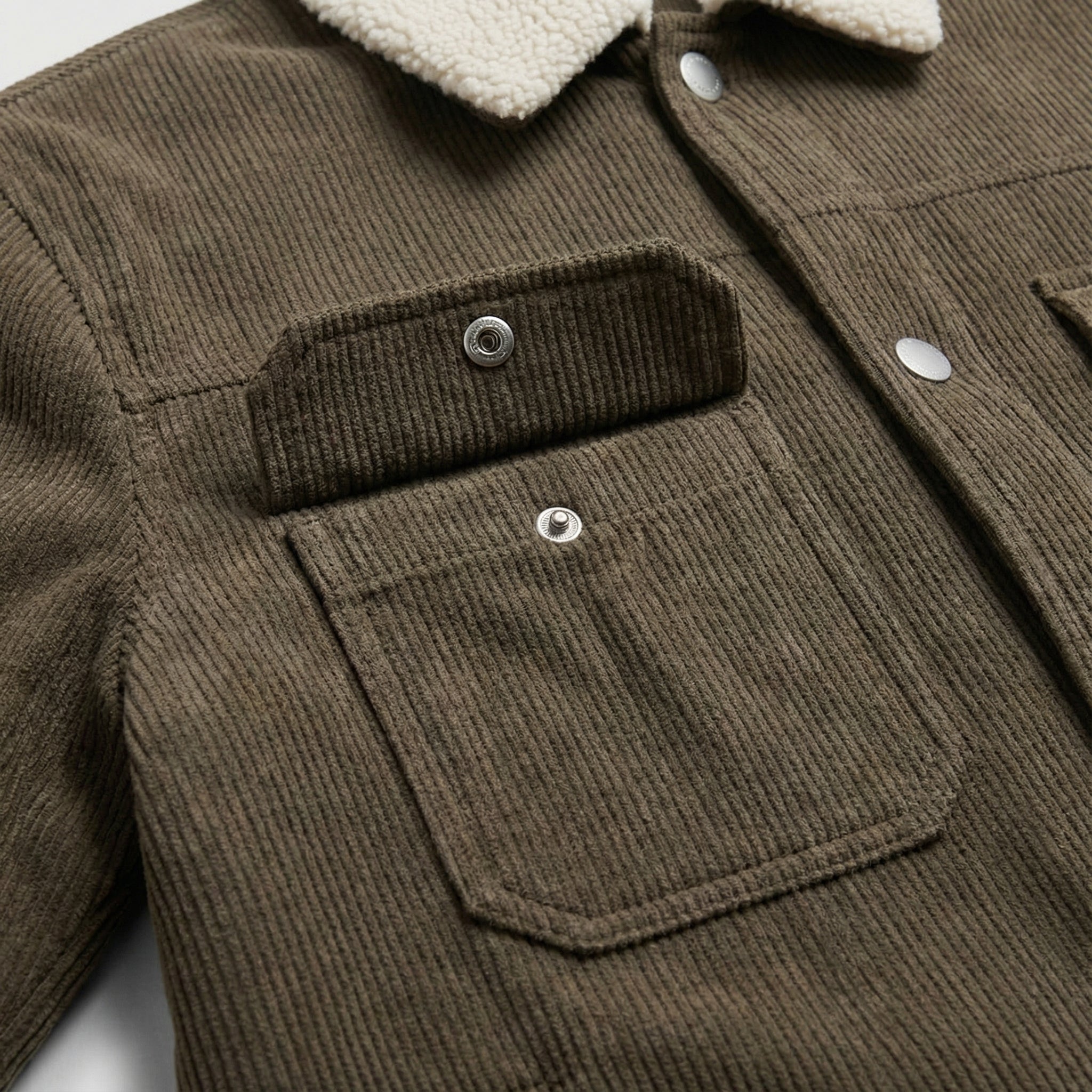 Men's Corduroy Jacket | Classic Casual Jacket for Men  - Coffee Browns