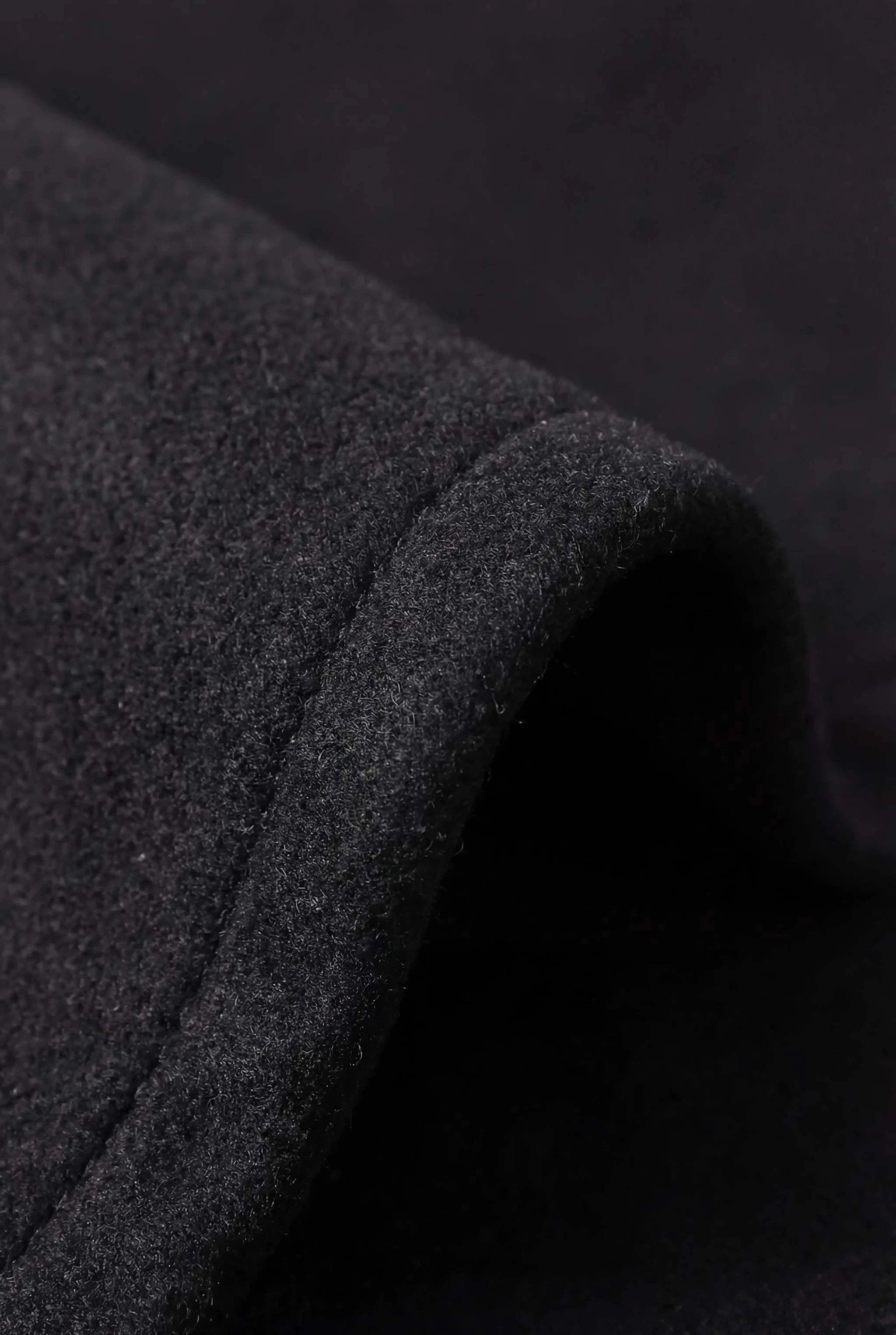 Black Long Coat for Men – Single-Breasted Design