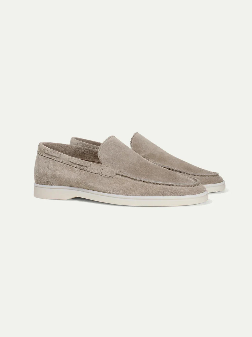 Light Beige Loafers