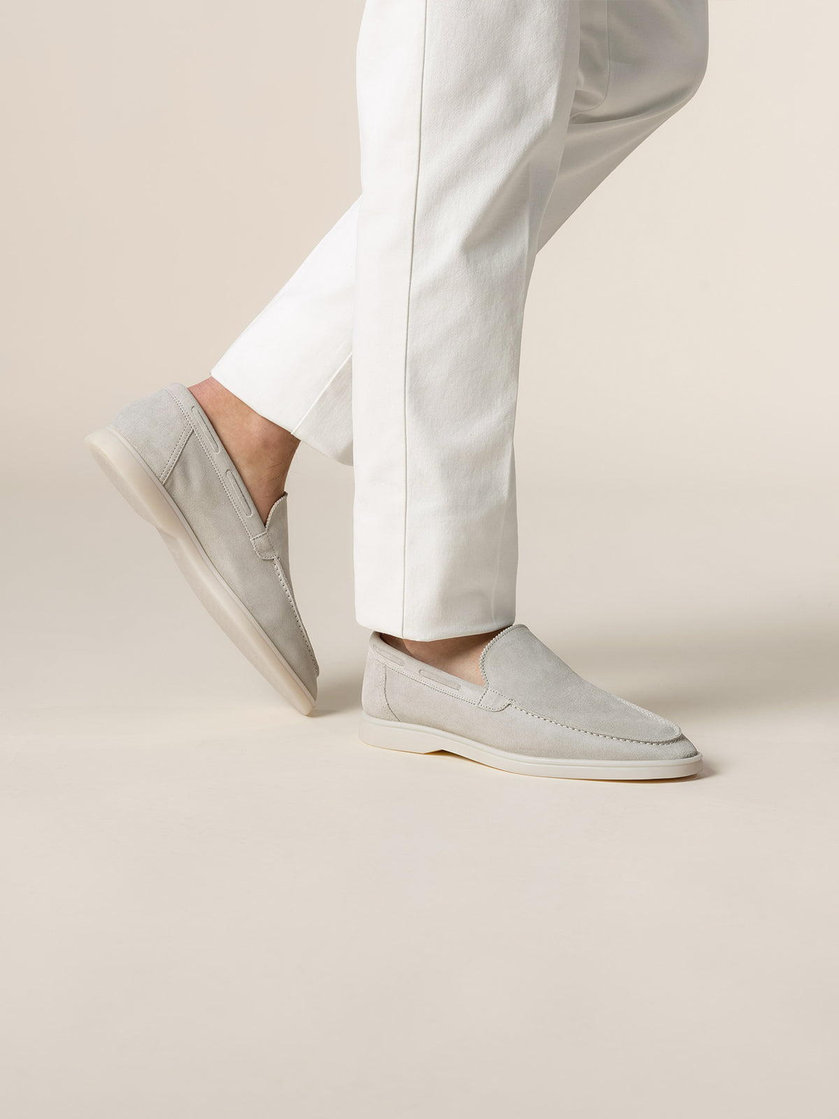 Light Grey Loafers