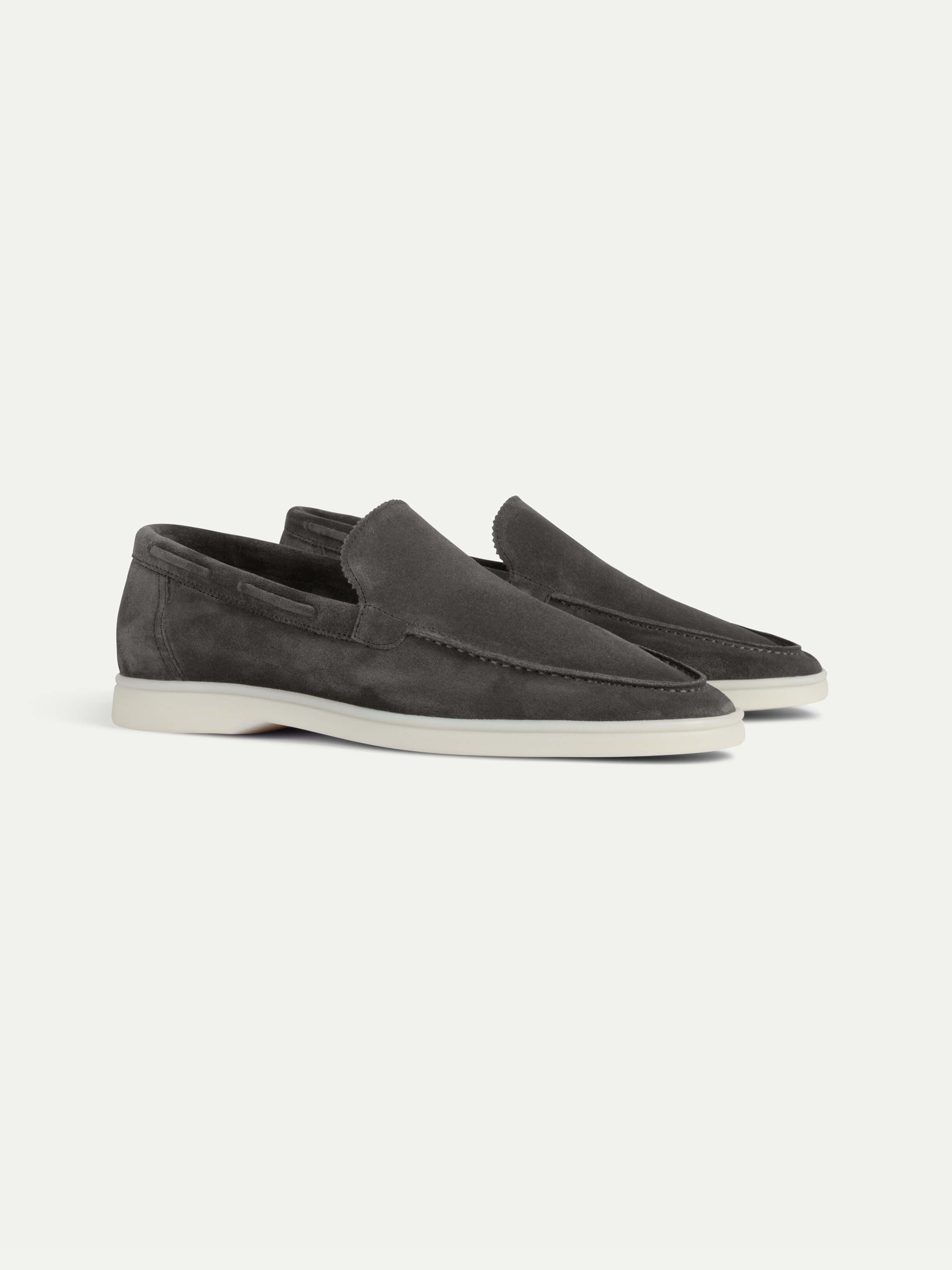 Dark Grey Loafers