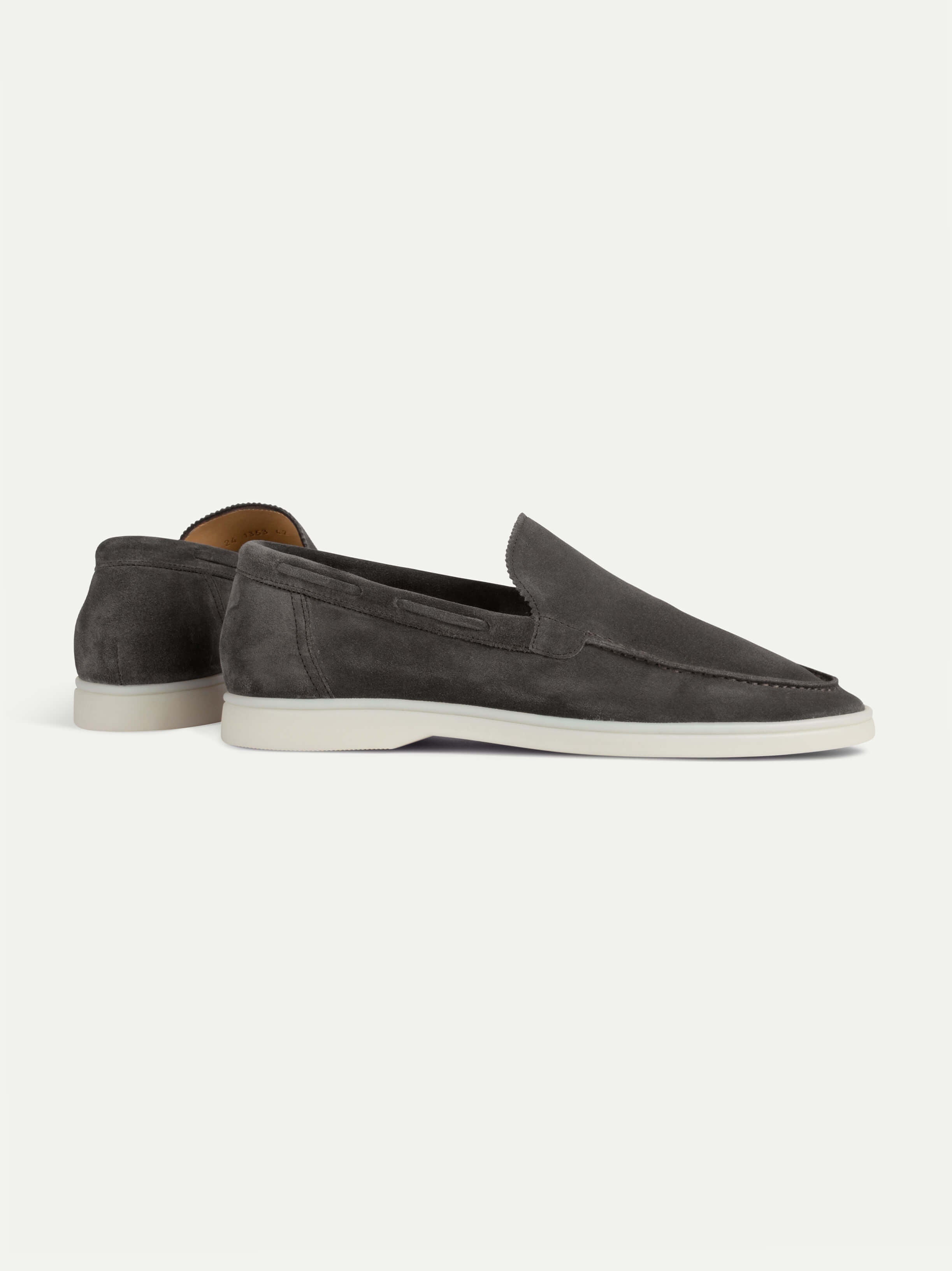 Dark Grey Loafers