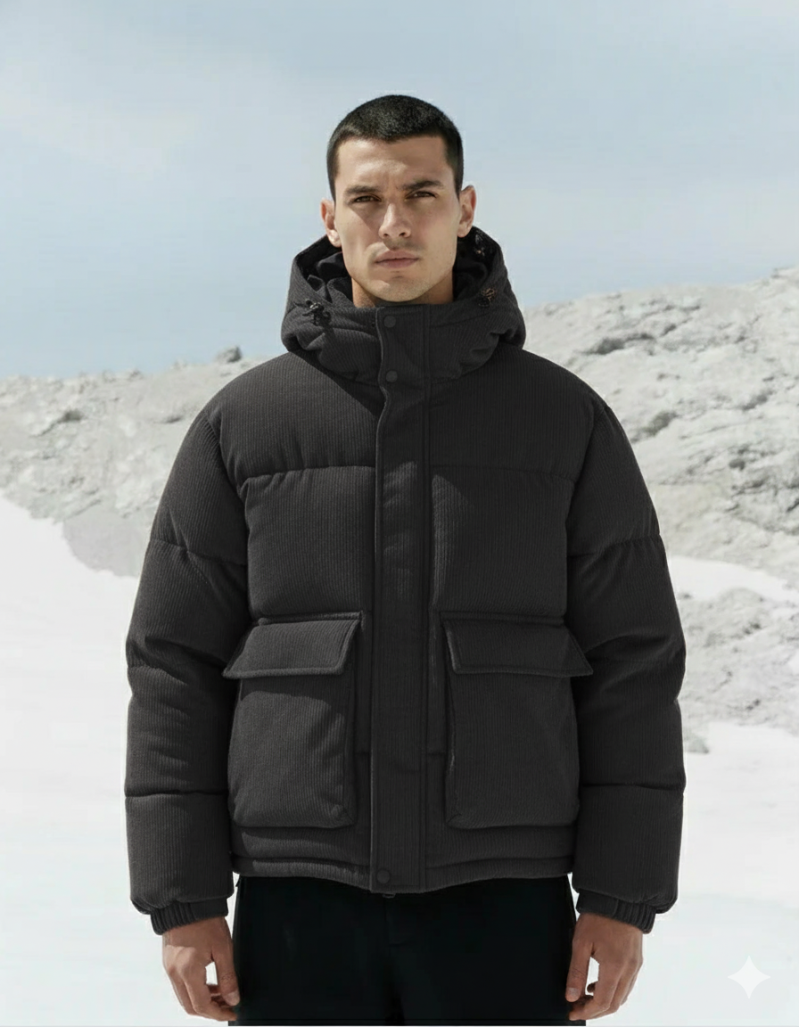 Urban Utility Puffer Jacket
