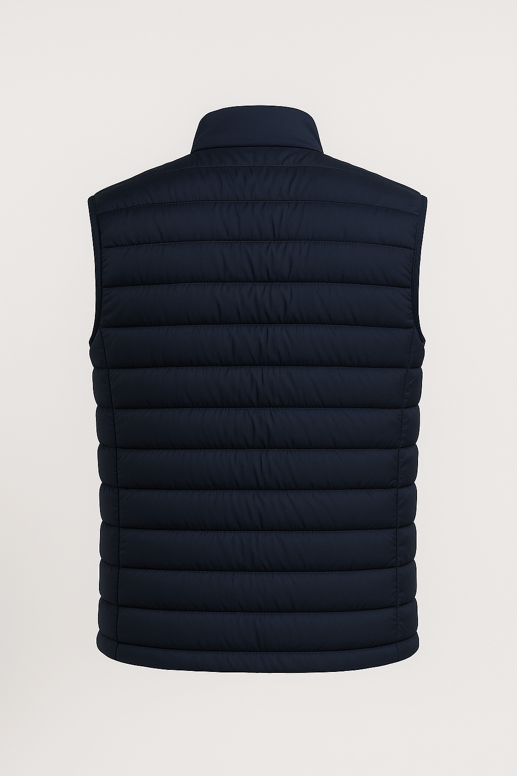 Premium Men's Navy Blue Puffer Vest