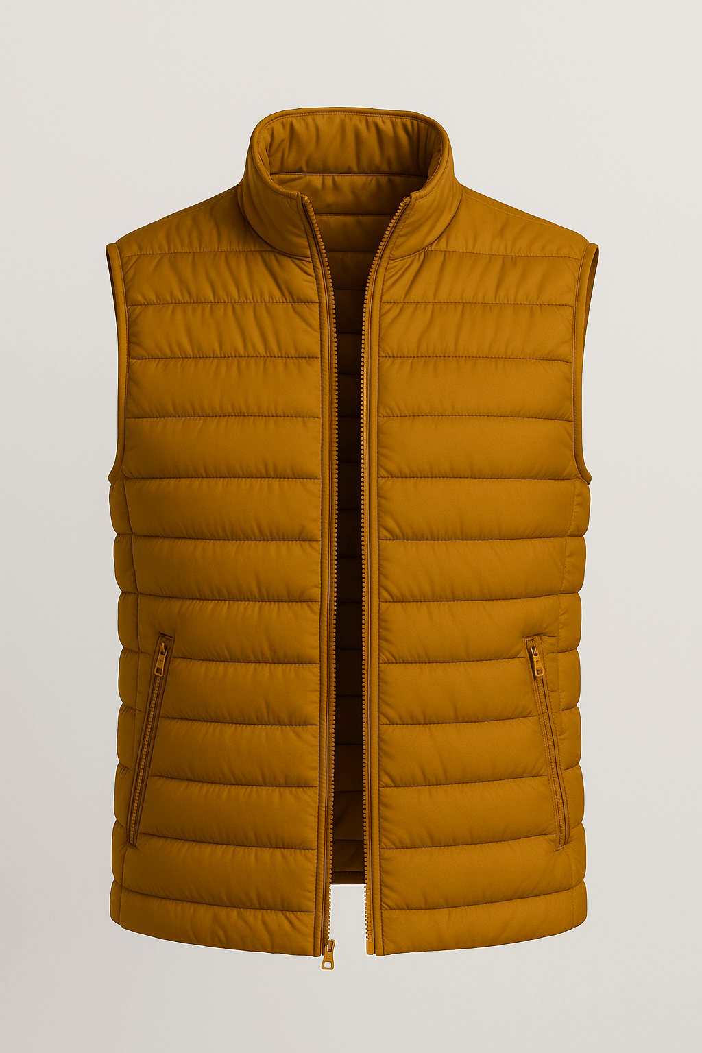 Premium Men's Turmeric Puffer Vest