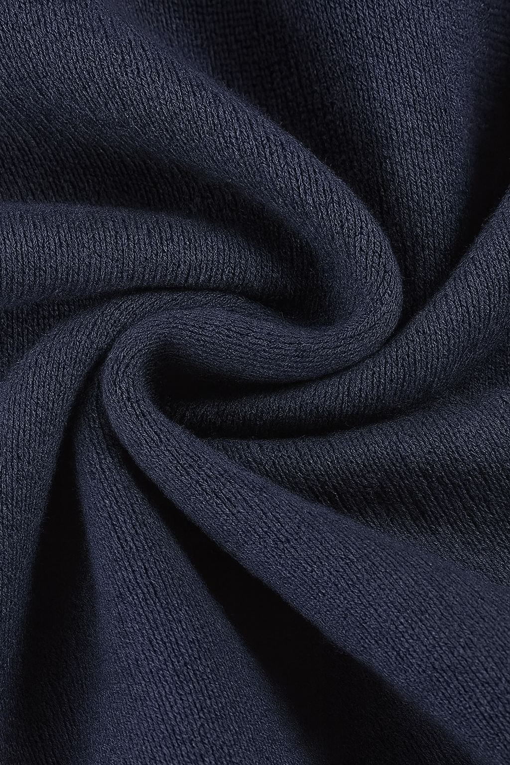 Men's Classic Crew Neck Pullover Sweater – Solid Color, Ribbed Details, Casual Fit – Navy