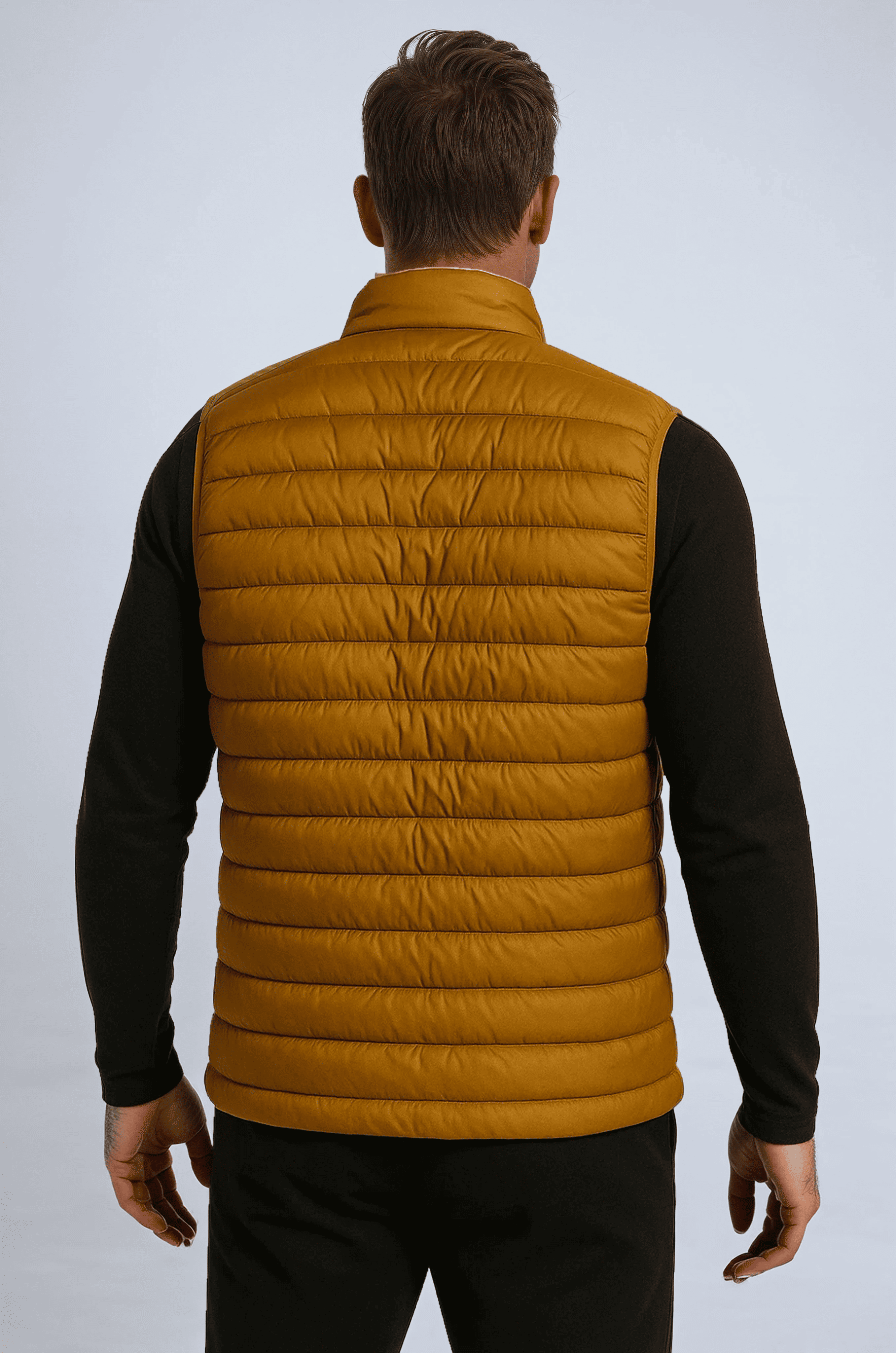 Premium Men's Turmeric Puffer Vest