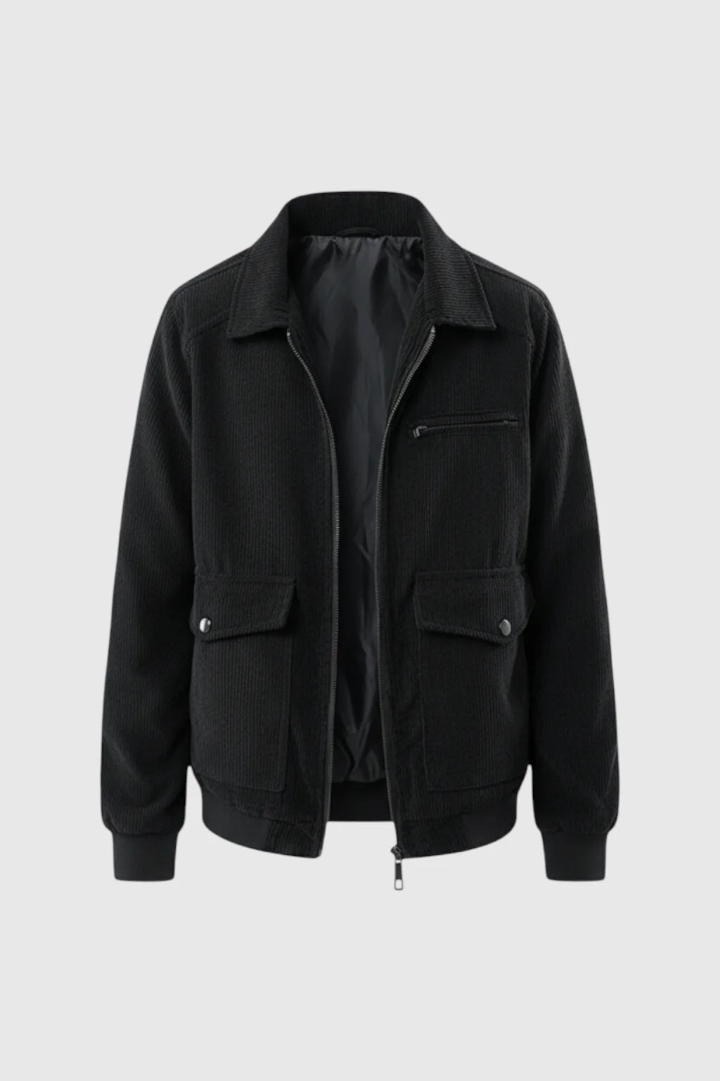 Men's Corduroy Jacket - Black