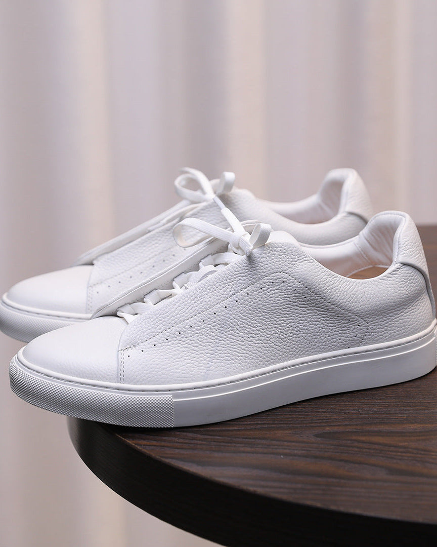 The Softey® Pebble Leather Sneakers