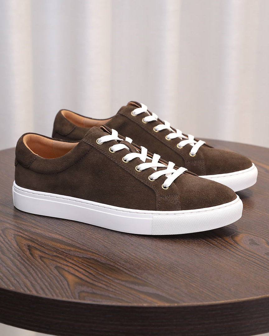 The Softey® Suede Court Sneakers