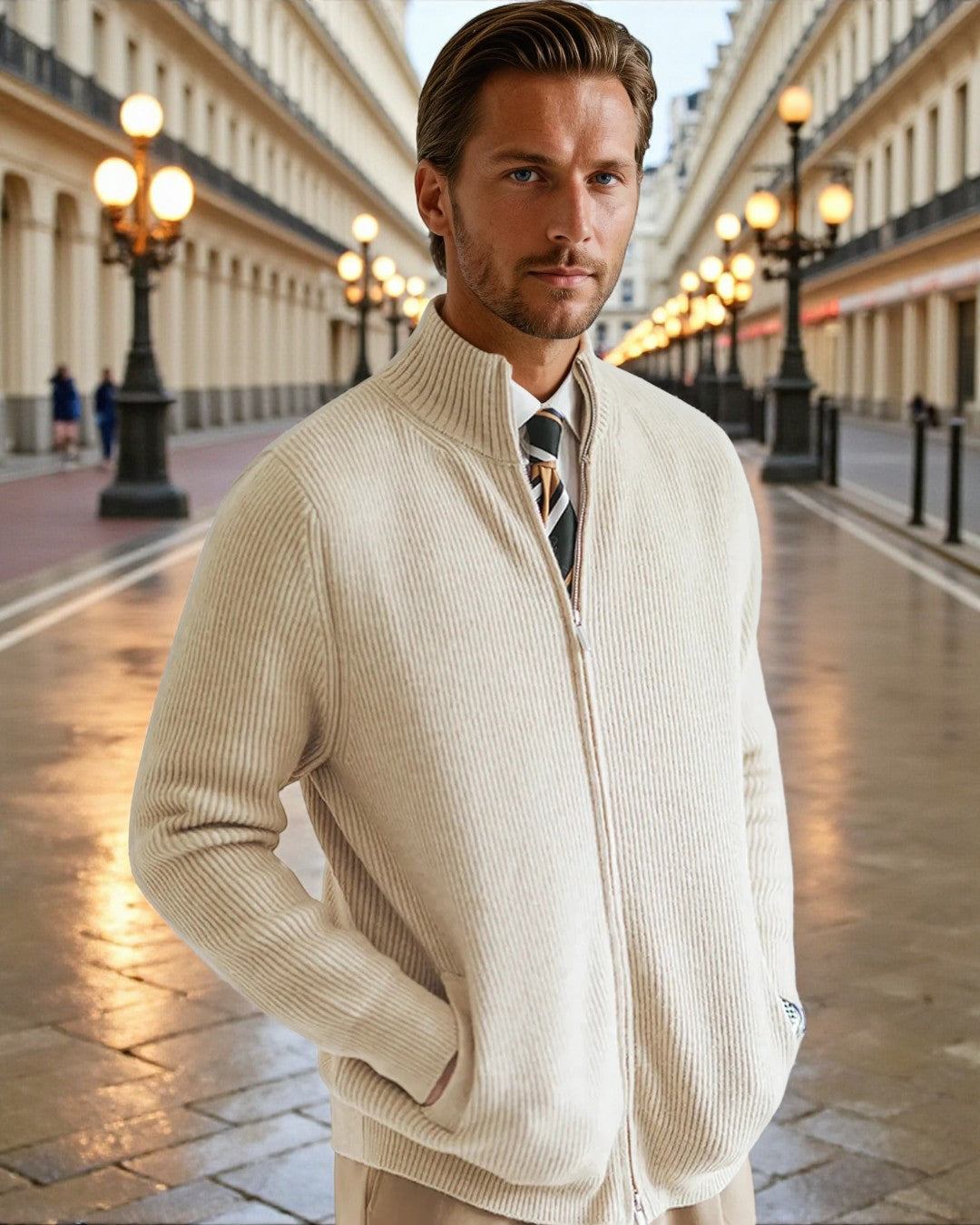 Montclair Knitted Zip