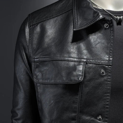 Zenzasion® Leather Rider Jacket