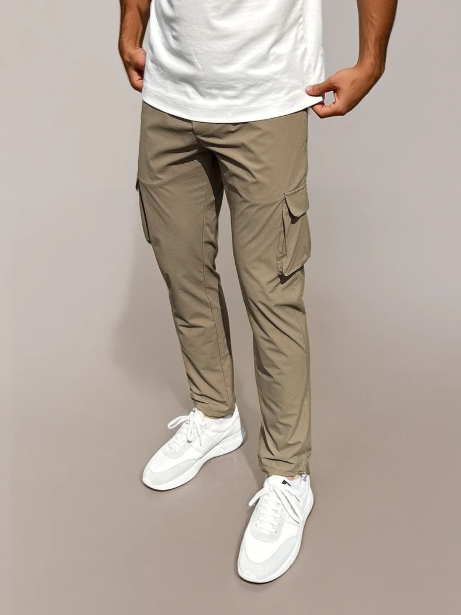 Cargo Tech Pants - Mocha
