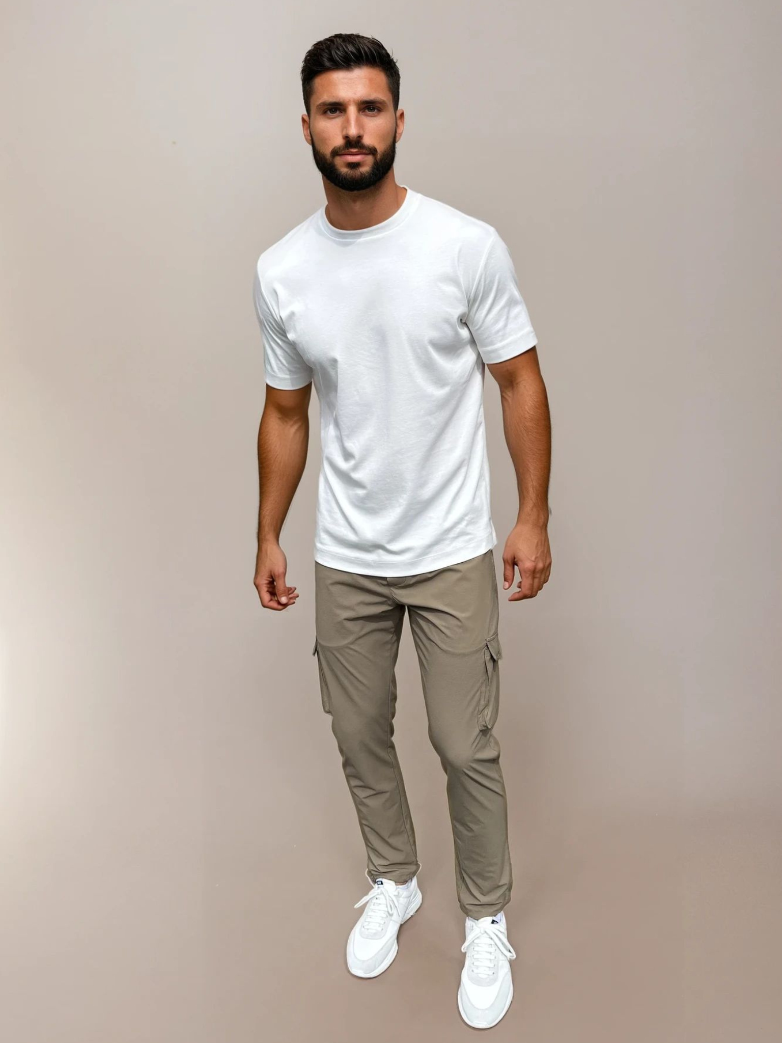 Cargo Tech Pants - Mocha