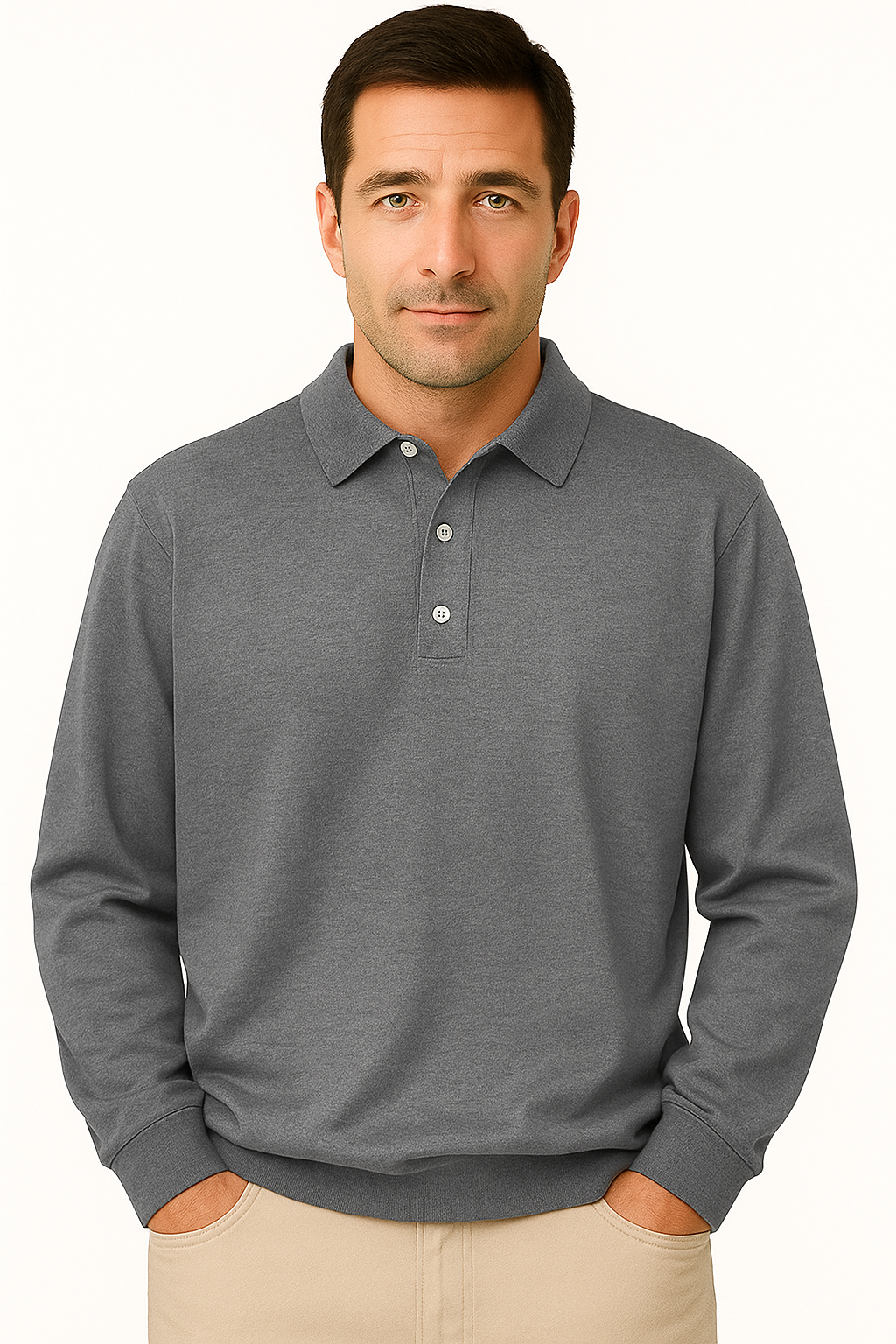 Long Sleeve Polo