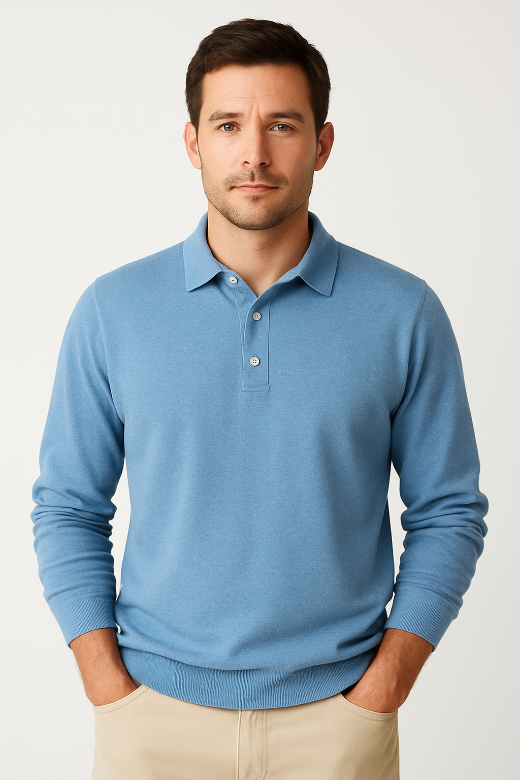 Long Sleeve Polo