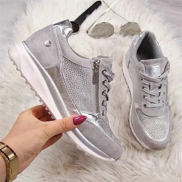 Elara | Comfort Zip Sneakers